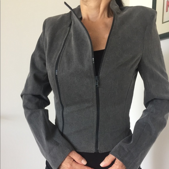 short fitted jacket